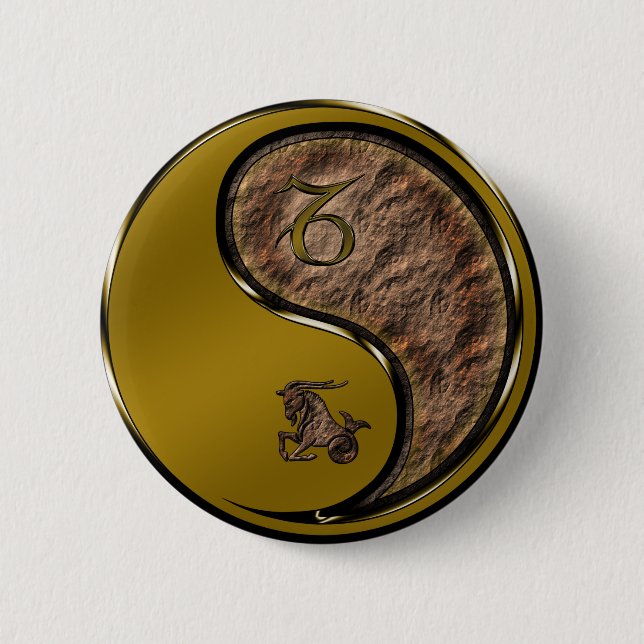 Steinbock Button (Vorderseite)