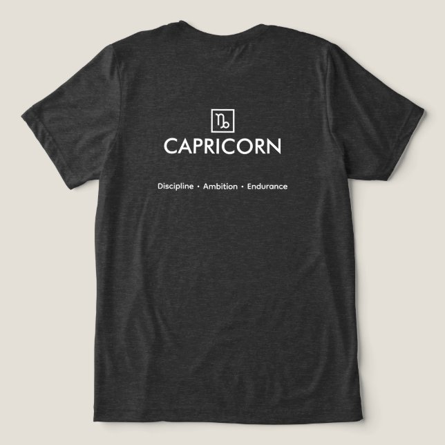 Steinbock – Der visionäre Architekt Tri-Blend Shirt (Design Rückseite)