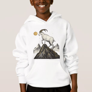 Steinbock – Die Standhafte Ziege Hoodie