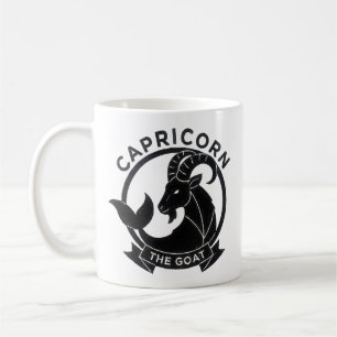 Steinbock die Ziege Zodiac Meer-Ziege Erde Zeichen Kaffeetasse