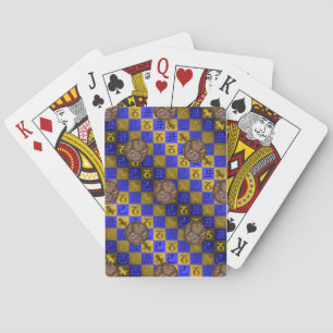 Steinbock & Erde Ochse Spielkarten