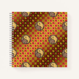 Steinbock & Feuer Tiger Notizbuch