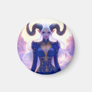 Steinbock-Frau Magnet