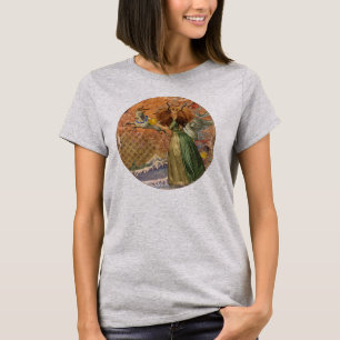 Steinbock-Frau Ziege Whimsical Spaß T-Shirt