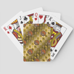 Steinbock & Holzratte Spielkarten