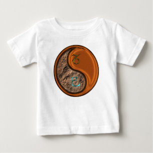 Steinbock & Holzschlange Baby T-shirt
