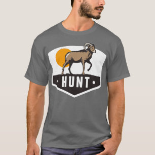 Steinbock jagen Vintage Jäger T-Shirt