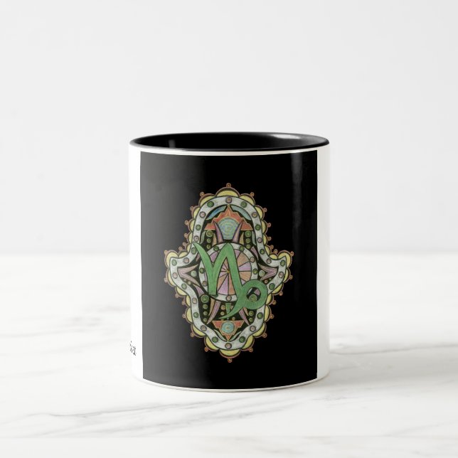 Steinbock Khamsa Tasse (Mittel)