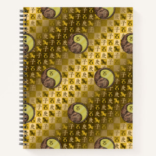 Steinbock & Metallratte Notizbuch