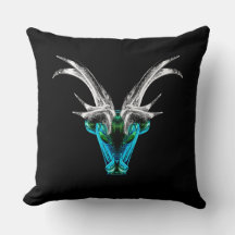 Steinbock – Minimalistisches Zodiac-Dekokissen