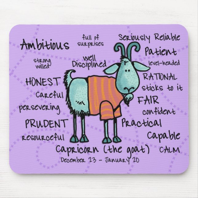 Steinbock mousepad (Vorne)