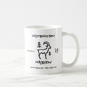 Steinbock personalisiert kaffeetasse
