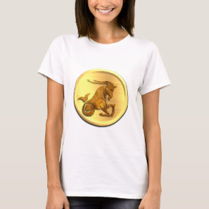 Steinbock-Tierkreis-Damen-angepasster T - Shirt