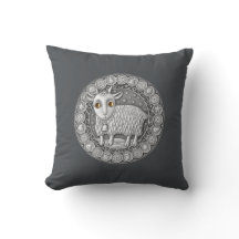 Steinbock-Tierkreis-Wurfs-Kissen 16" x 16"