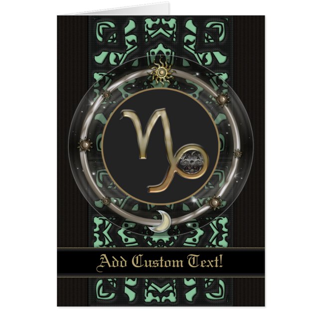 Steinbock-Tierkreis-Zeichen (Vorne)