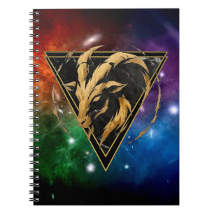 Steinbock Tierkreiszeichen Geschenk Astrologie Notizblock