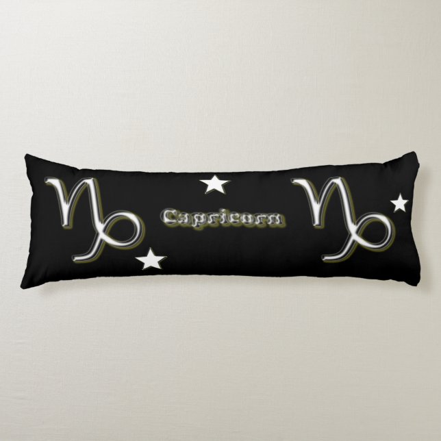 Steinbocksymbol Seitenschläferkissen (Vorderseite)