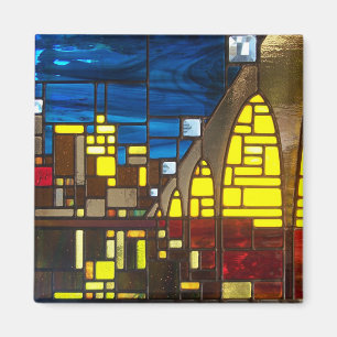 Steinbogen-Brücke Magnet