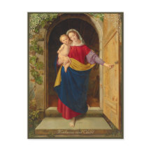 Steinbrück Madonna in der Werkstatttür CC1217
