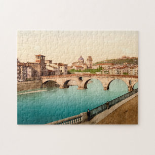 Steinbrücke San Giorgia Verona Italien