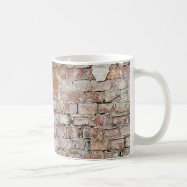 Steine alte Wand Kaffeetasse (Rechts)