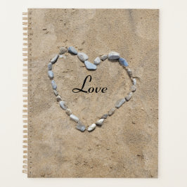 Steine am Strand Planer