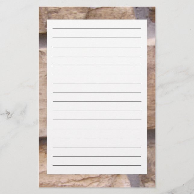 Steine Briefpapier (Vorderseite)