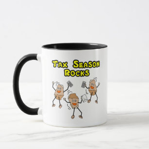 Steine der Steuersaison Tasse
