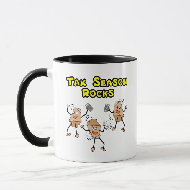 Steine der Steuersaison Tasse (Links)