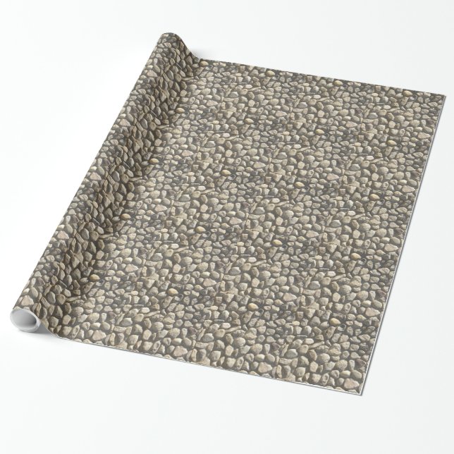 Steine Geschenkpapier (Ungerollt)