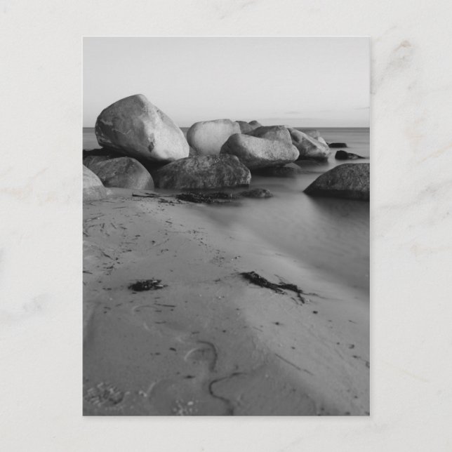 Steine im Meer Postkarte (Vorderseite)