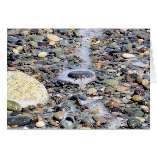 Steine im Ozean (Vorderseite (Horizontal))