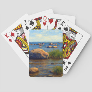 Steine von Vormsi Spielkarten