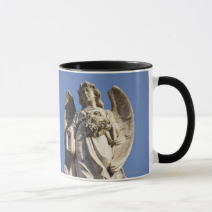 Steinengel, der hinunter Statue in Buenos Aires Tasse