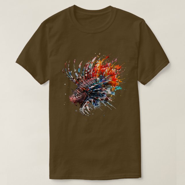 Steinfisch T-Shirt (Design vorne)