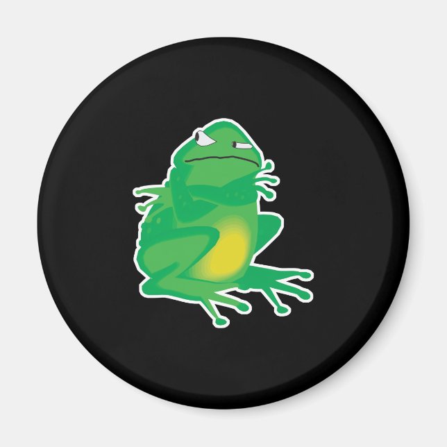 Steinfrosch Magnet (Vorne)