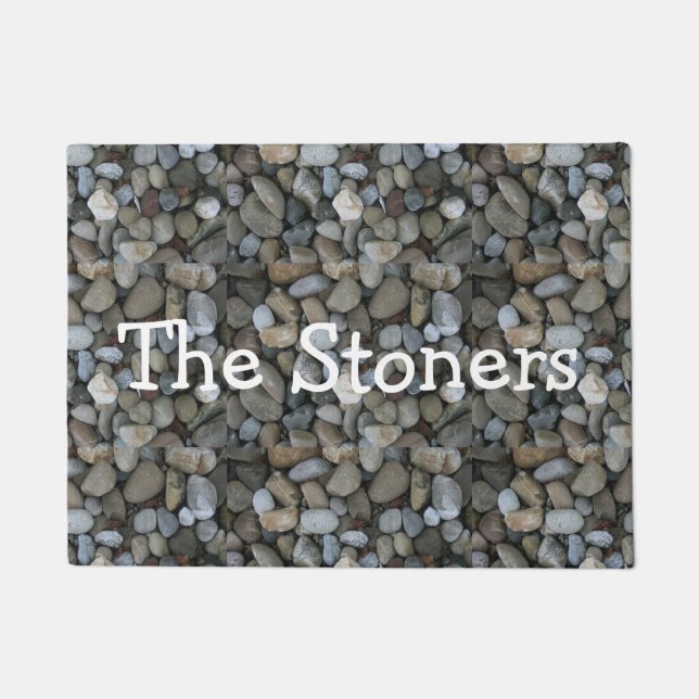 Steinfußmatte Fußmatte (Vorderseite)