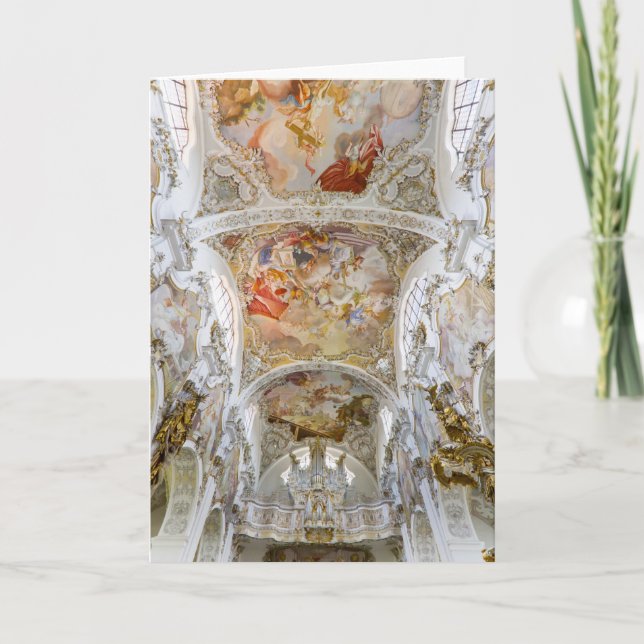 Steingaden Abbey Karte (Vorderseite)