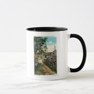 Steingassen-Ansicht der Südturm-und Stadtuhr Tasse