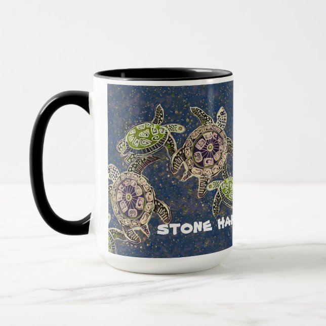 Steinhafen nj Schildkröte-Tasse - oder ändern den Tasse (Links)