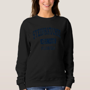 Steinhatchee Florida Fl Vintag Sports etabliert Sweatshirt
