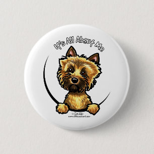Steinhaufen Terrier, das ganz ungefähr ich sein is Button