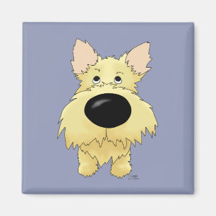 Steinhaufen-Terrier-Magnet Magnet