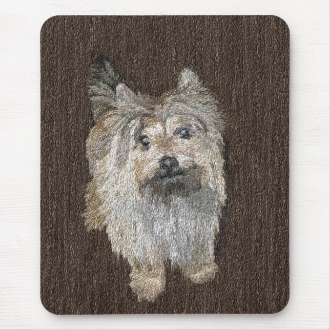 Steinhaufen Terrier Mousepad (Vorne)