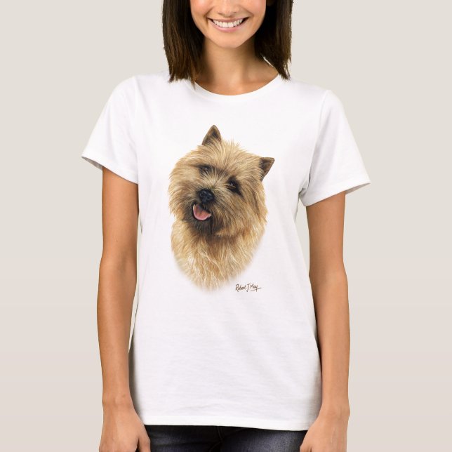 Steinhaufen Terrier T-Shirt (Vorderseite)