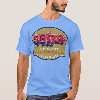 Steinhaus Bier Retro Stillgelegte Breweriana T-Shirt