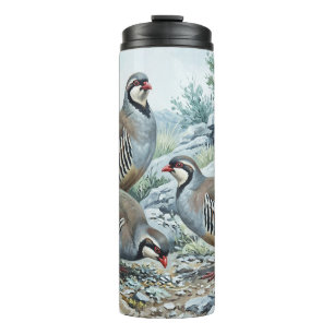 Steinhuhn ,Alectoris Graeca Jagdvögel Thermosbecher
