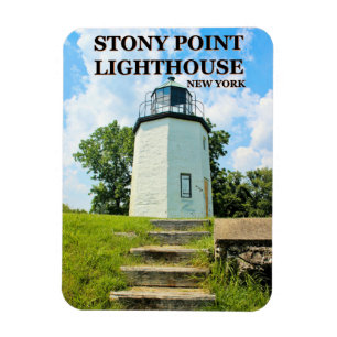 Steiniger Punkt-Leuchtturm, New York Magnet