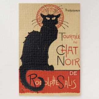 Steinlen Art Nouveau Chic Schwarze Katze Vintage D