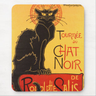 Steinlen: Chat Noir Mousepad